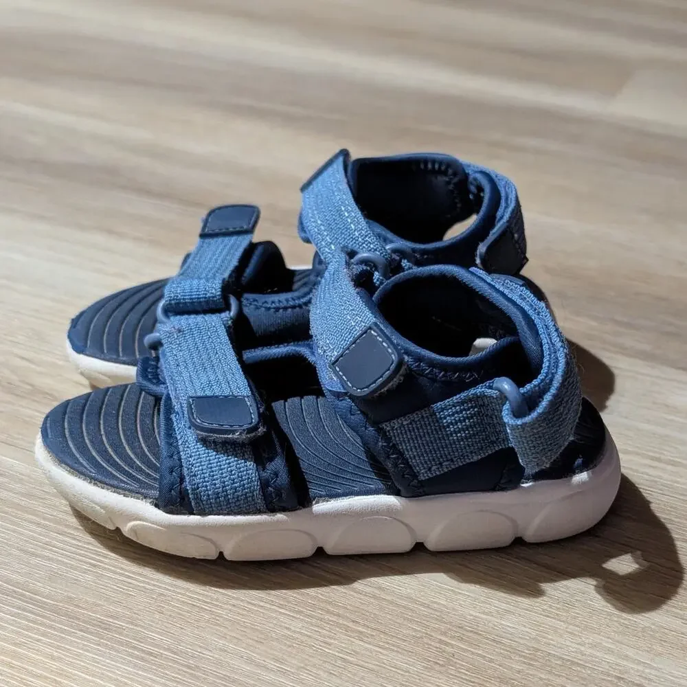 Cat & Jack | Navy Micah Adventure Hook Loop Water Sandals | Toddler Boys 8T